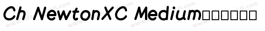 Ch NewtonXC Medium字体转换
